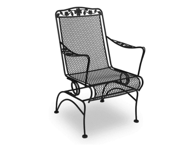 Dogwood Wrought Iron Patio Chair